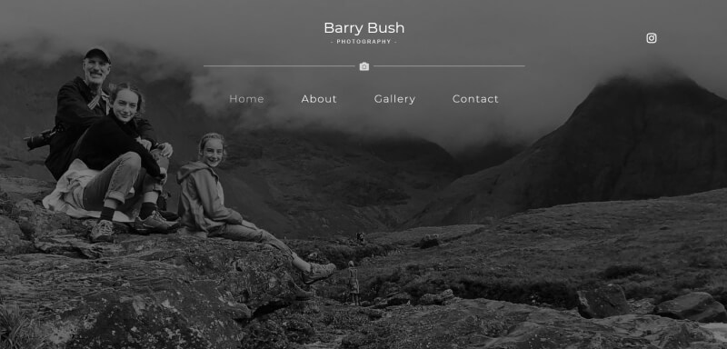 Barry bush web development by incachain